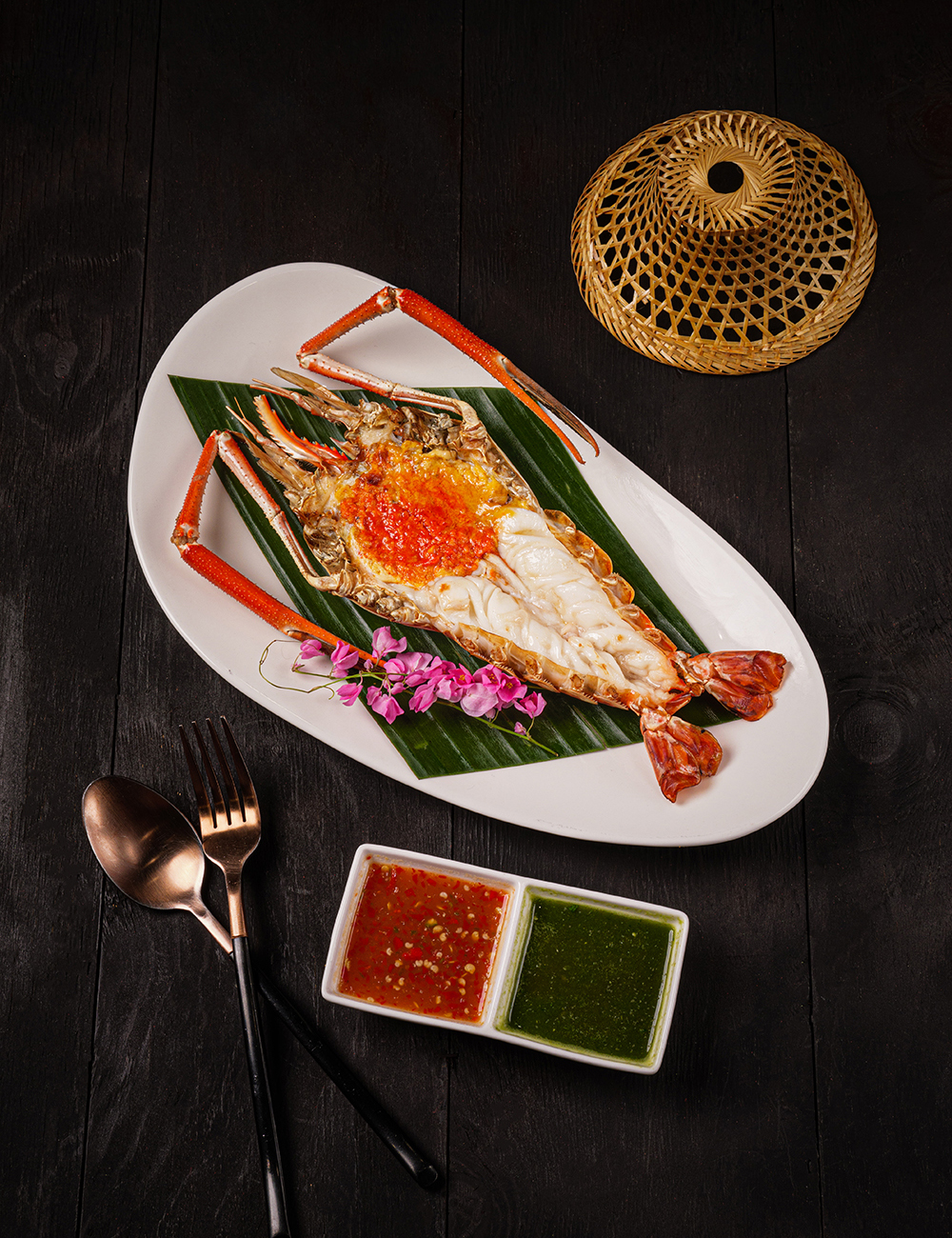 กุ้งแม่น้ำอยุธยา กุ้งเผาอยุธยา
